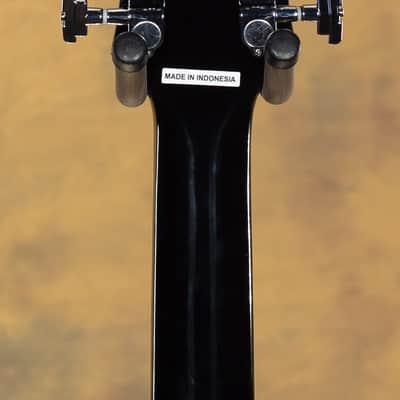 D'Angelico Premier DC Black Left Handed image 6