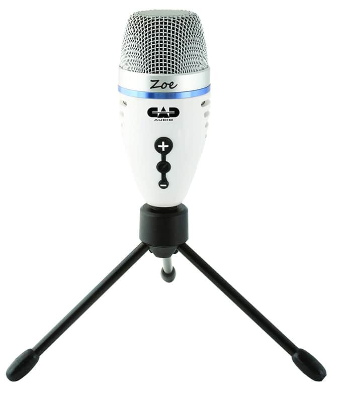 CAD ZOE USB Condenser Microphone w/ TrakMix Headphone Output image 1