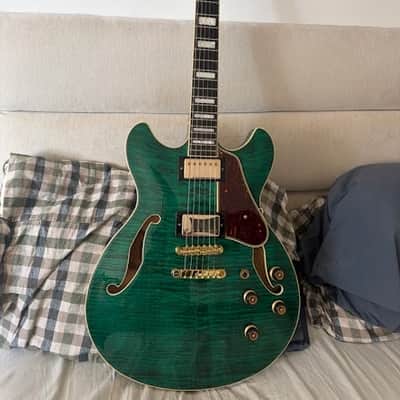 Ibanez AS93FM-TMG with setup image 9