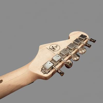 Sargent Guitars SG-2026-01 | One-Piece Aged Acacia Koa Hardtail Strat | Lindy Fralin Real '54 Pickups | Warmoth Neck | 8.6 lbs | NEW Build | w/New Fender Poodle Case image 10