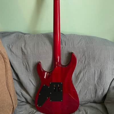 ESP LTD MH-327 2021 - See Thru Red 27 fret image 11