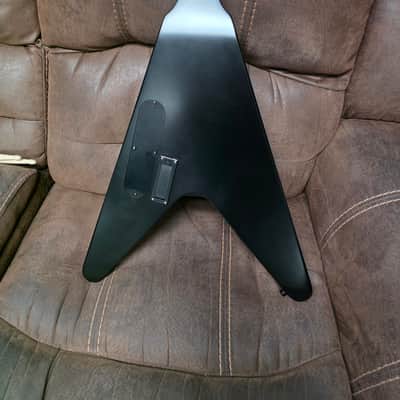Epiphone Dave Mustaine Signature Flying V Prophecy 2023 professional repaired headstock/gibson and duncans installed image 10
