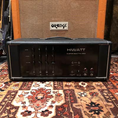 Vintage 1969 Hiwatt PA 200 DR203 Custom Built 6L6 Valve Amplifier Head image 1