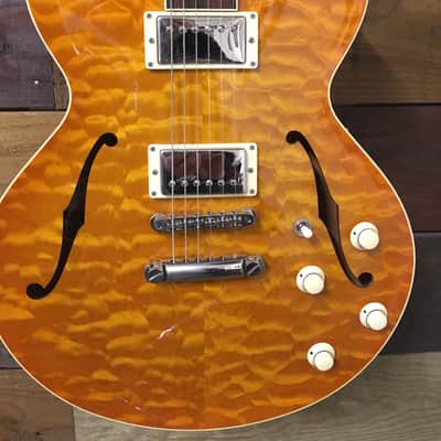 Collings I-35 Deluxe 2007 AMBER QUILT image 2