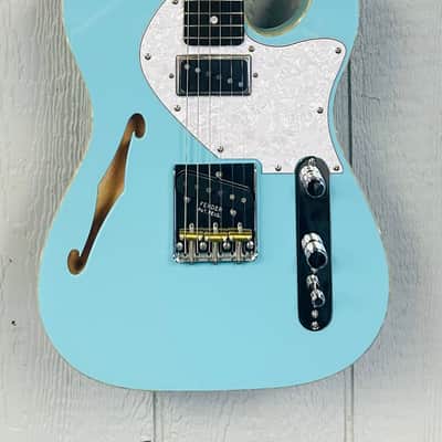 Fender Telecaster FSR Partscaster 2017-2026 - Daphne blue image 1