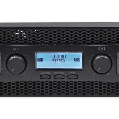 Crown Pro XLS2002 XLS 2002 2100w DJ/PA Power Amplifier Amp w/DSP Bundle with AT Microphone image 5