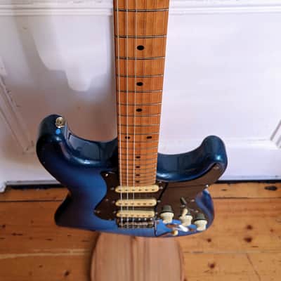 Squier Stratocaster Made in Japan FugiGen 1993 - Blue Burst Finish image 5
