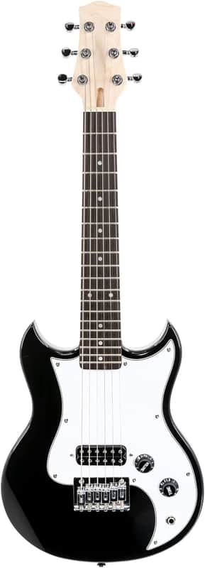 Mini Electric Guitar Right-Handed - Black image 1