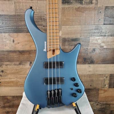 Ibanez Headless EHB1000, Arctic Ocean Matte, Free Ship, Gig Bag, 095 image 1