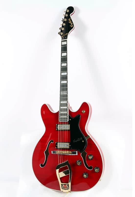 Hagstrom '67 Viking II Hollowbody - Wild Cherry image 1