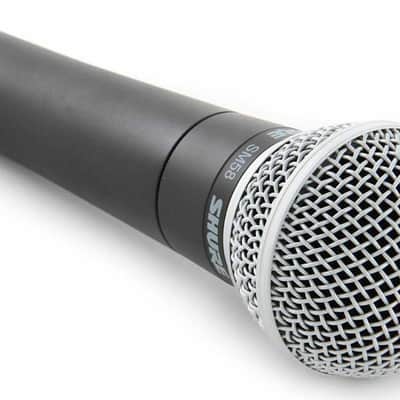 Shure SM58-CN Handheld Vocal Microphone With Cable & Pouch Included SM58 Mic image 2