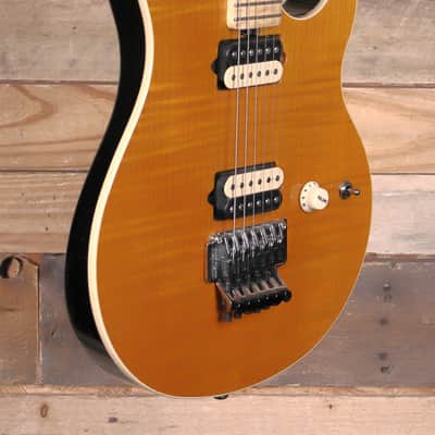 2013 Music Man Axis Electric Guitar Trans Gold w/ Case "Excellent Condition" image 2