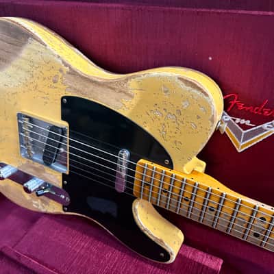 Fender Custom Shop '52 Telecaster Super Heavy Relic Blonde 2022 image 4