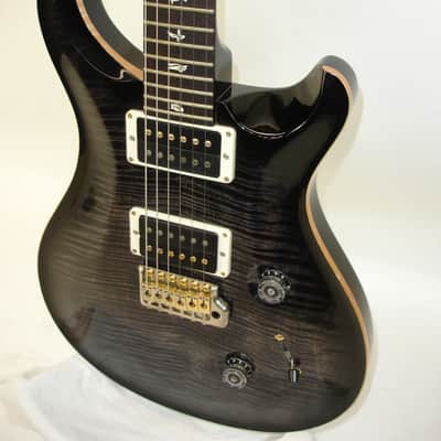 2019 PRS Custom 24 10-Top Electric Guitar, Charcoal Burst image 4