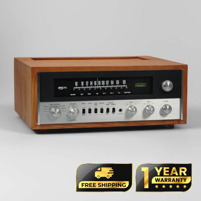 MCINTOSH MAC1700 Vintage Stereo Receiver – Professionally Restored – 1-Year Warranty image 1