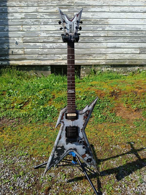 Dean Dimebag Razorback Rust Excellent with OHSC image 1