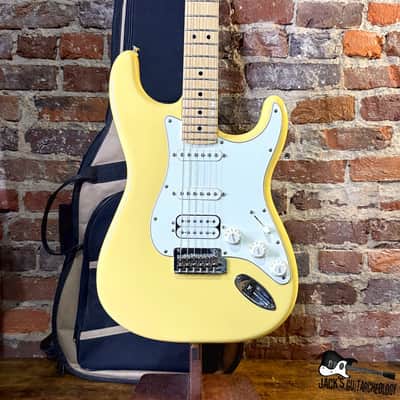 Fender Player MIM Stratocaster HSS Electric Guitar w/GB (2010s - Buttercream) image 1