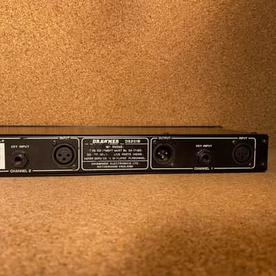 Drawmer DS201 Dual Gate – All voltages supported – XLR version – Serviced – Warranty image 6