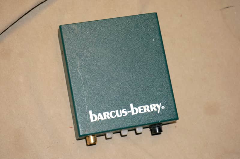 Barcus-Berry USA Model 3000A Buffer Preamp EQ Green image 1