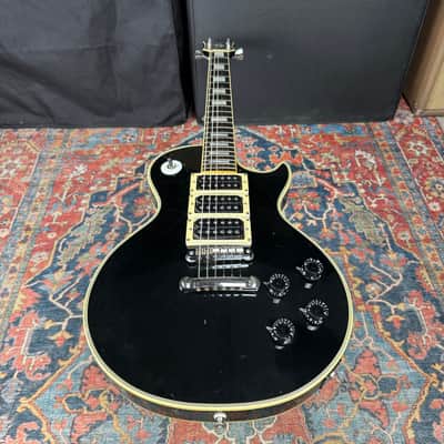 Greco Les Paul Custom Model EG600P Peter Frampton Black Beauty MIJ Fujigen - 1977 image 11
