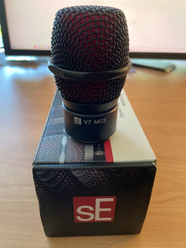 sE Electronics V7 MC2 Microphone Capsule for Sennheiser Wireless Microphones - Black image 1