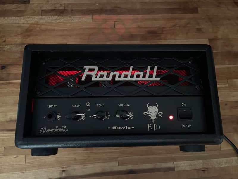 Randall RD1H Diavlo 1-Watt Tube Guitar Amp Head 2010s - Black image 1