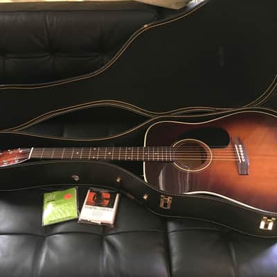 Martin Sigma DT-3 Acoustic Guitar Vintage Rare Quilted Maple Sunburst image 13