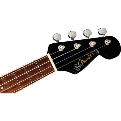 Fender Avalon Tenor Ukulele - Regular Black image 4