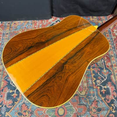 Morris D41 Style Dreadnought Model W-40 Jacaranda Solid Spruce - 1974 image 2