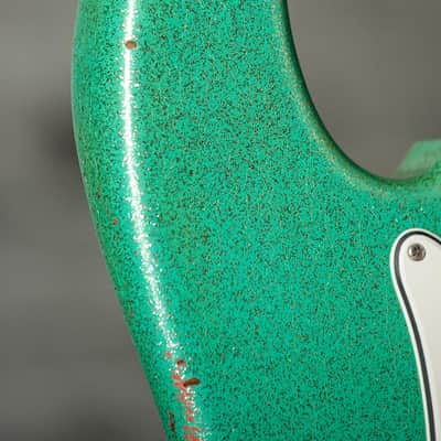 Fender Custom Shop ’59 P-Bass Heavy Relic - Aged Seafoam Green/Faded Tahitian Coral image 10