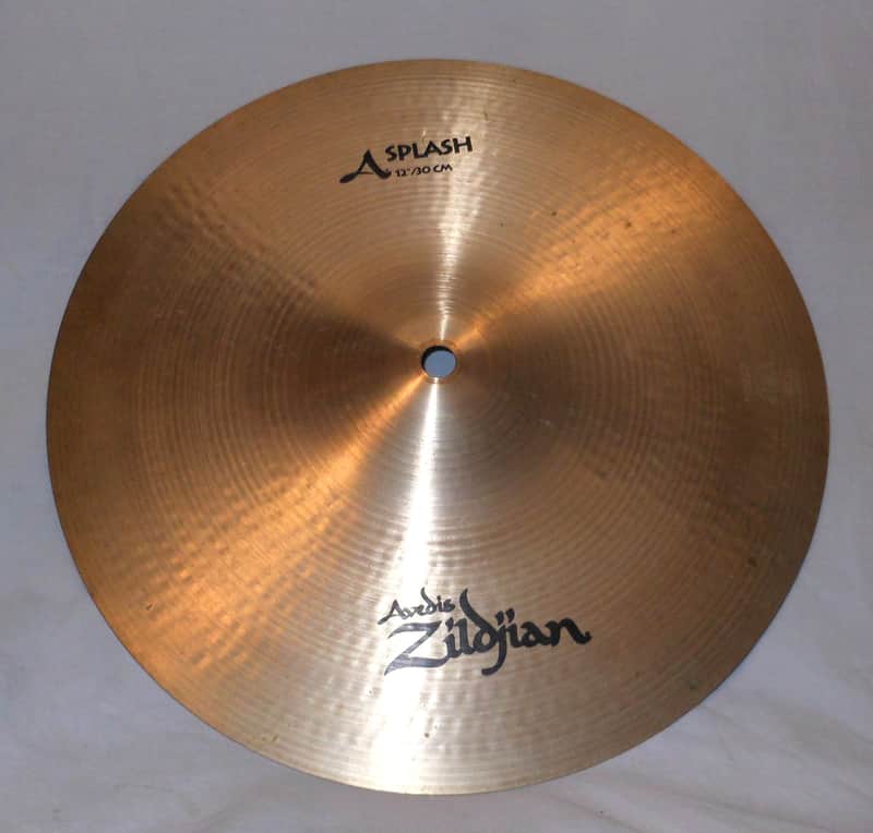 Vintage 2002 A. Zildjian 12" Splash Cymbal * Traditional Finish * EXCELLENT! * image 1
