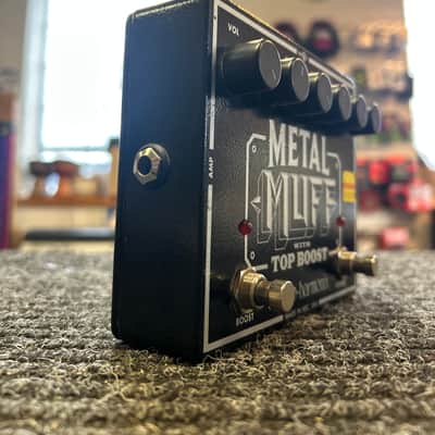 Electro-Harmonix Metal Muff Distortion with Top Boost 2006 - Present - Black image 3