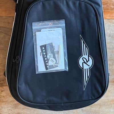 Reverend Double Agent OG MBK (Charger H90) – Mint – w/ Reverend Two-Tone Case – Bass Contour image 16