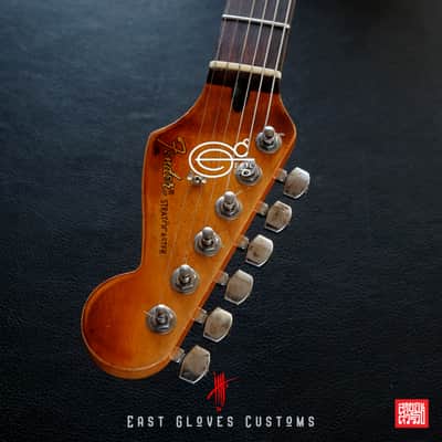 Fender Stratocaster Green Paisley Heavy Aged Relic by East Gloves Customs image 17