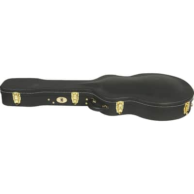 Silver Creek Vintage Archtop Hollowbody Guitar Case Black image 3