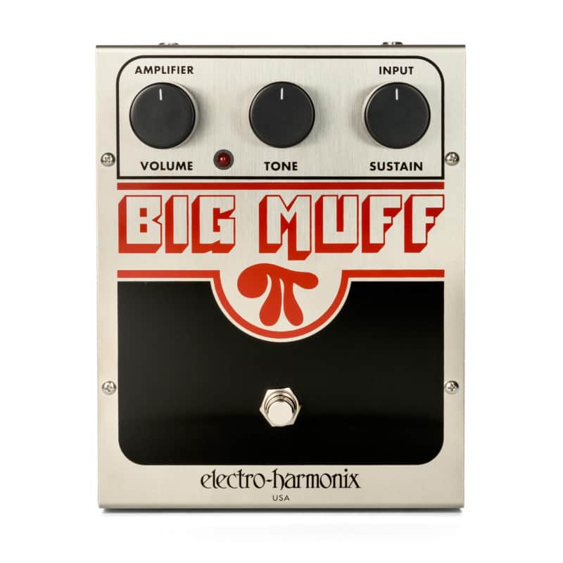 Electro-Harmonix Big Muff 2000 - Present - Silver / Black / Red image 1