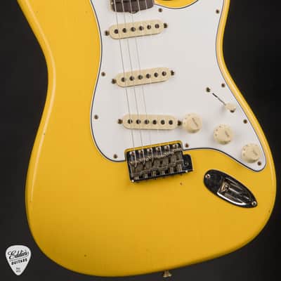 Fender Custom Shop 1965 Stratocaster Journeyman Relic - Aged Graffiti Yellow/Fender Custom Shop Event image 6