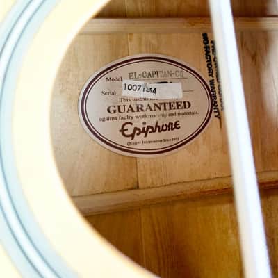 Epiphone  El Capitan C5 - Natural - 5-String Bass image 7