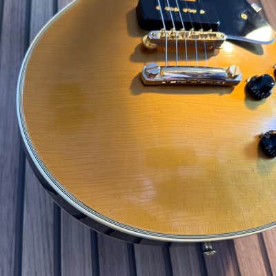 Gibson M2M Les Paul Custom 1954 Reissue, Murphy Lab Light Aged 2024 - Antique Gold, Light Aged image 7