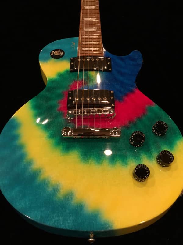 Gibson Custom Les Paul Studio Model 2003 Tie-Dye image 1