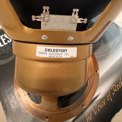 Celestion G10 Alnico Gold 40-Watt 16-Ohm 10" Speaker 2010s - Gold image 5