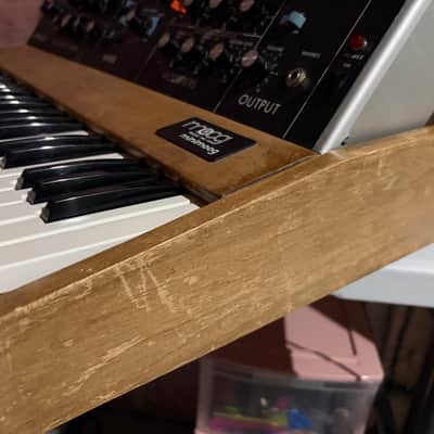 Moog Minimoog Model D 44-Key Monophonic Synthesizer 1971 - 1982 - Black / Wood image 11