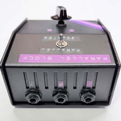 CUSTOM Made to Order Series LINK or Parallel BLOCK - Guitar Amp Speaker Selector / Combiner - Black, Custom | Series or Parallel Available image 8