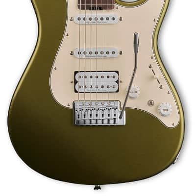 ESP Snapper 7 7 Sting Electric Guitar. Citron Green image 2