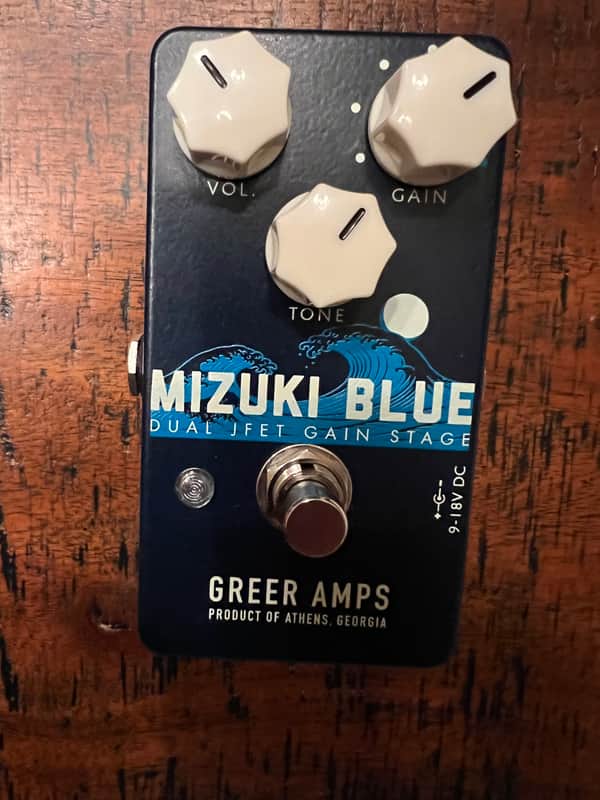 Greer Amps - Mizuki Blue Dual JFET Overdrive Pedal image 1