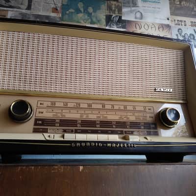 Grundig Majestic 2320 Rare Tube Radio 1960s  Brown image 1