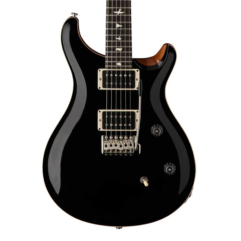PRS CE 24 Electric Guitar - Black Top w/Natural Back - Open Box image 1