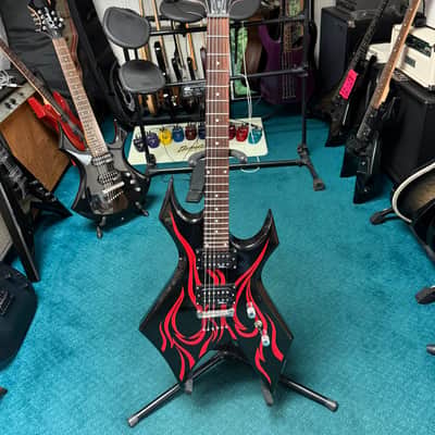 B.C. Rich Warlock Kerry King KKW Red Tribal image 1