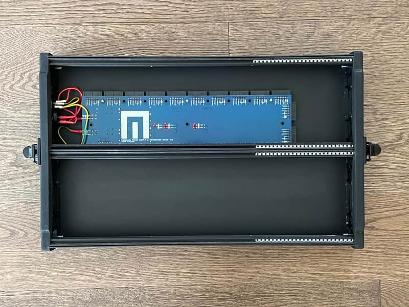 MDR KRASNOYARSK-84 + Malekko Power 1.3 • Powered 6U 84hp Eurorack Case image 1