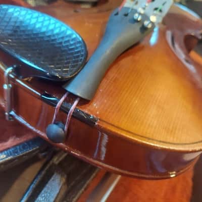 Josef Lorenz Luby (Schonbach) 4/4 Violin, Czech, Glasser bow. Very Good Cond image 11